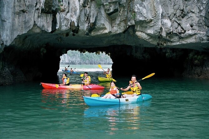 1 Day Tour to Halong Bay Cruise from 3 - 5 star Cruise & Transfer - Hang Luon Cave by Kayak or Bamboo Boat: The Optional Part Worth Budgeting