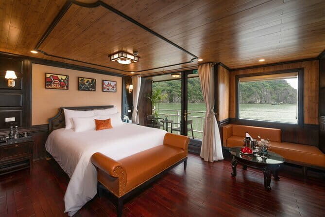 2-Day Cruise to Halong Bay and Lan Ha Bay on Calypso Cruises - Cat Ba Island on Day 2: karst grotto plus wartime context