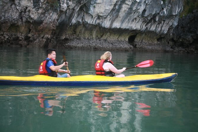 2-Day Cruise to Halong Bay and Lan Ha Bay on Calypso Cruises - Light and Dark Water Cave: kayaking or bamboo boat time you’ll actually remember