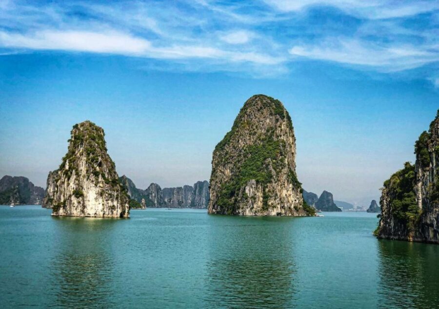 2-Day: Hanoi - Ninh Binh - Halong Bay Luxury Cruise - The sunset party: red wine, tea, fruit, and a real sense of evening