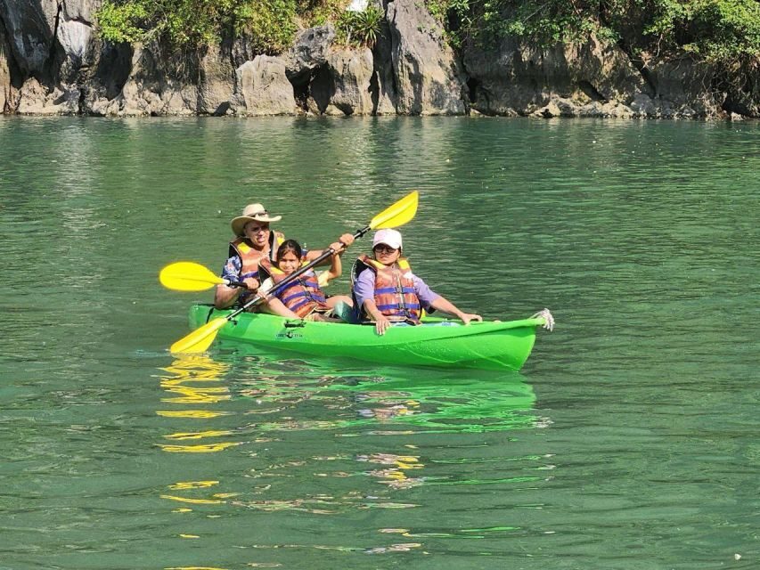 2-Day Lan Ha Bay & Cat Ba Cruise w/ Kayaking, Biking & More - Kayaking and swimming: the part that usually wins people over