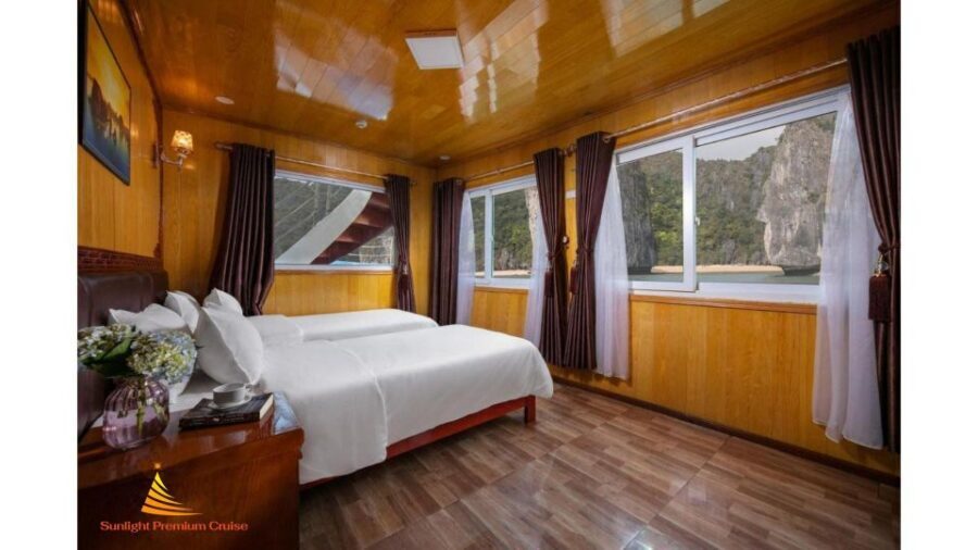 2-Day Lan Ha Bay & Cat Ba Cruise w/ Kayaking, Biking & More - Bamboo boat and cave stops: where Trung Trang Cave fits in