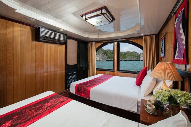 2 Days 1 Night Visit Lan Ha Bay - Classic 3 cabins cruise - Day 1 on Lan Ha Bay: Lunch Cruise, Swimming Time, and Sunset Tea