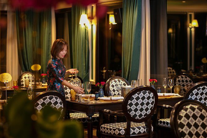 2Days-1Night Halong Bay Luxury Genesis Regal Cruises - Day 1 on Halong: smooth Hanoi pickup, check-in, and afternoon activities
