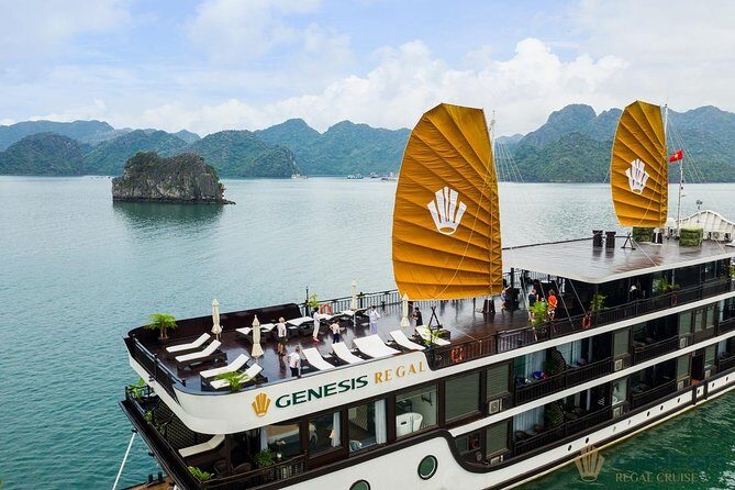 2Days-1Night Halong Bay Luxury Genesis Regal Cruises - Day 2: morning greet, brunch, and a return back to Hanoi
