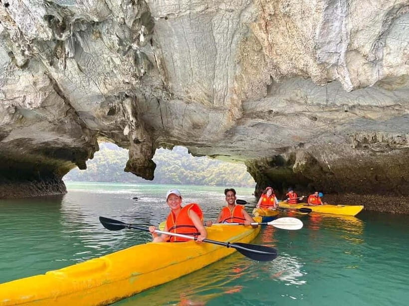 3-Day Discover the most stunning Cat Ba Island - Lan Ha Bay - Day 2: Viet Hai Biking, Fish Massage, and Monkey Island Views