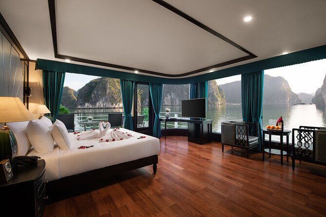 3D2N Luxury HaLong Bay with Aspira Cruise: kayak, Cat Ba island - Aspira Cruises: Luxury Cabins on a UNESCO-Style Cruise Route