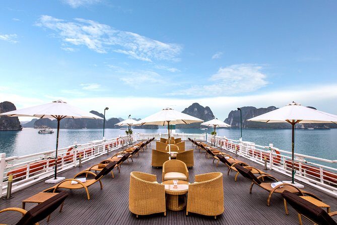 All Inclusive 3-Day 2-Night explore Ha Long Bay with Au Co Cruise - Entering the “floating hotel” vibe on Au Co Cruise