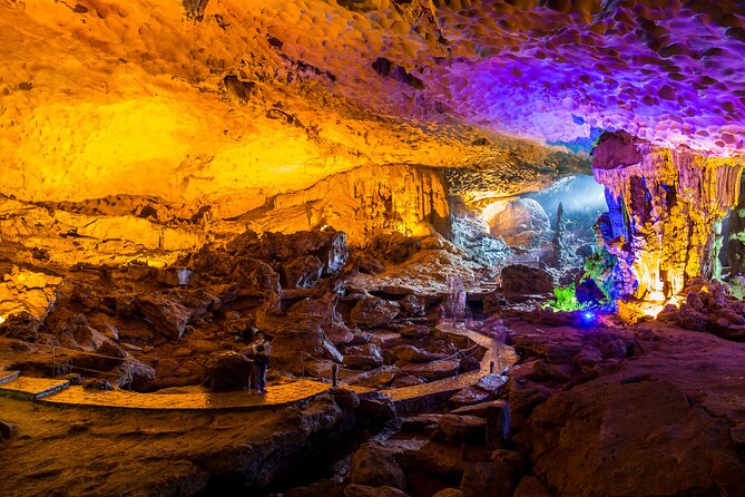 All Inclusive Cruise Tour at Halong Bay - Sung Sot Cave: The Main Grotto Stop That’s Worth the Stairs