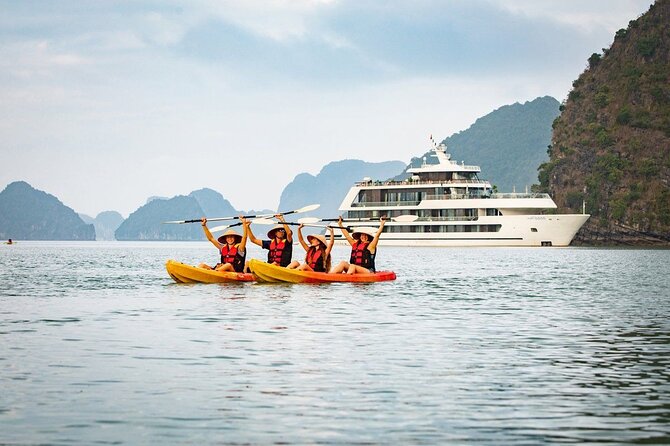 ALL Inclusive: Halong Bay Overnight Luxury Cruise Collection - Evening on board: the activities that make it feel worth the extra night