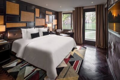 Ambassador Cruise Halong Bay–2 Days 1 Night with Private Balcony - Your Cabin Is the Main Event: Private Balcony, Ensuite Bathroom, Real Overnight Comfort