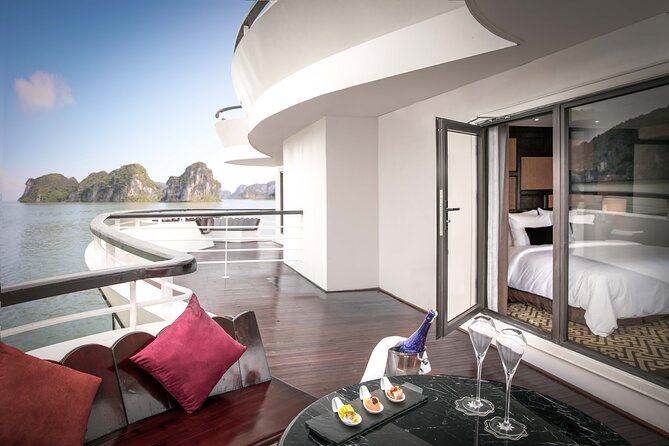 Ambassador Cruise Halong Bay–2 Days 1 Night with Private Balcony - Jacuzzi Time: A Simple Comfort That Makes the Whole Day Feel Easier