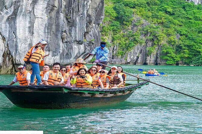 Athena Cruise Halong Bay 3Days 2Night on 5 Star Cruise - Sunset, sunrise sundeck time, night fishing, and swimming plans