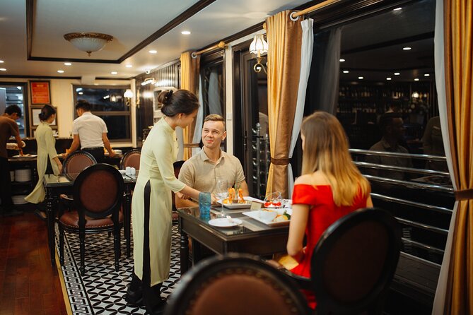 Athena Royal Cruise - Luxury Halong Bay Overnight Cruise 2D1N Tour - Food and Drinks: What’s Included, What to Budget
