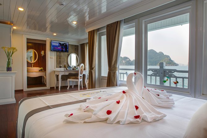 Bai Tu Long Bay Luxury Cruise 2D/1N: Visit Bai Tu Long bay & pristine places - Kayaking and Swim Time: Calm Water, Real Freedom