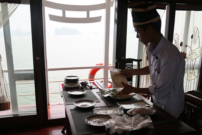Bai Tu Long & Ha Long Bay 3-Day 2-Night Cruise from Hanoi - Night on the boat: squid fishing, board games, and karaoke