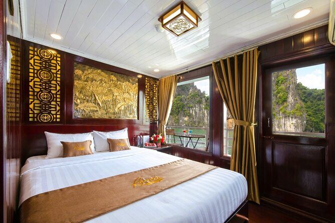 Bai Tu Long & Ha Long Bay 3-Day 2-Night Cruise from Hanoi - Day 1: Hanoi pickup, port check-in, and Cap La Island kayaking