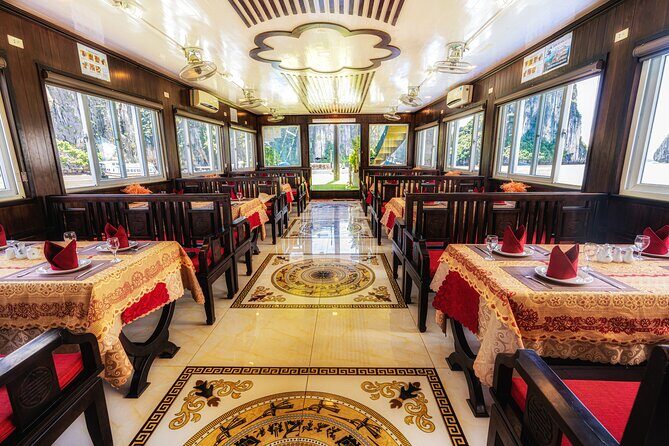 Best Price Halong 5 Star Day Cruise Buffet, Pool ,Sunset party - Cruising Ha Long Bay: Seeing the Islands Without Overnight Pressure