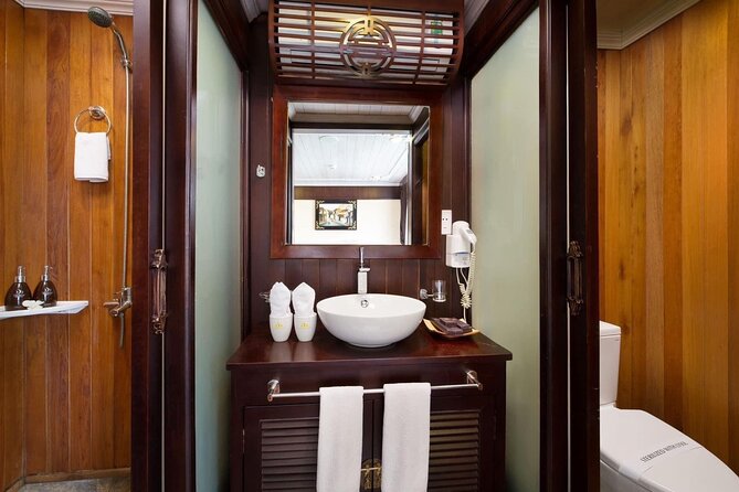 BOUTIQUE CRUISES Halong Bay 2 Days,1 Night Tour: Swimming,Caving, and Kayaking - Your boat stay: en-suite cabins with real view options
