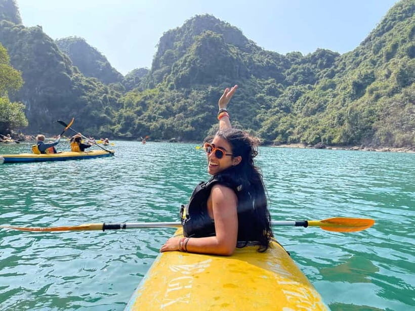 Cat Ba: Day boat tour with: kayak, cave, bike, meal, tickets - Getting comfortable: what to bring and what rules to follow