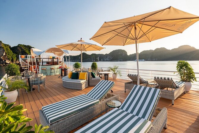 Cat Ba Island & Lan Ha Bay Luxury Cruise Day Trip with Lunch - Lunch on the boat: included, with a vegetarian option
