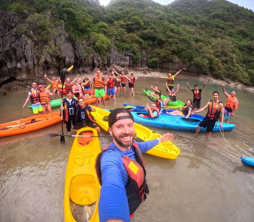 Cat Ba: Lan Ha, HaLong bay full day- biking, kayaking, lunch - From Cat Ba to Beo Harbor: your day starts fast