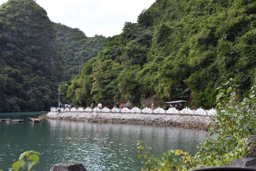 Cat Ba: Lan Ha, HaLong bay full day- biking, kayaking, lunch - Bright, Dark, and Bat Caves: kayaking when allowed, bamboo boat when it isn’t