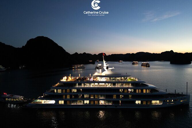 Catherine Cruise Halong Bay 2 Days/1 Night on 6 Star Cruise - Food on Board: Vietnamese Cuisine, Seafood, and a Real Cooking Class