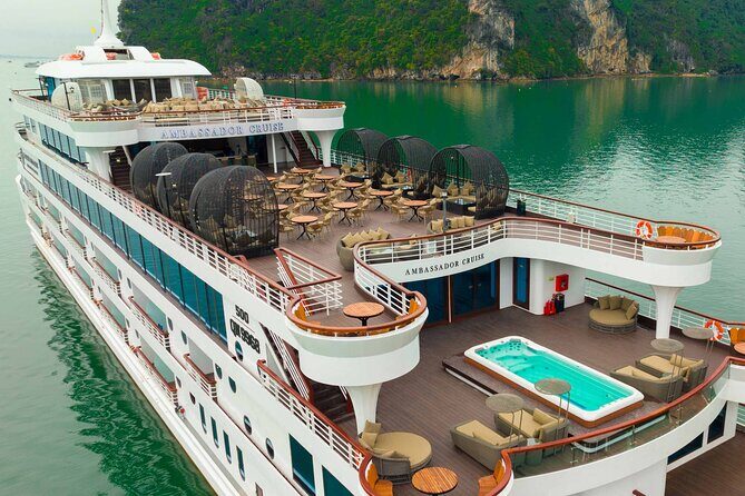Chill Cruise Full-Day Explore Halong Bay - 16:00 check-out and return to Hanoi by around 17:00