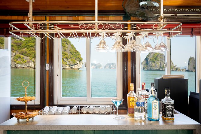Cong Cruise Full-day Explore Halong Bay - Sunset party and fresh spring-roll class on board