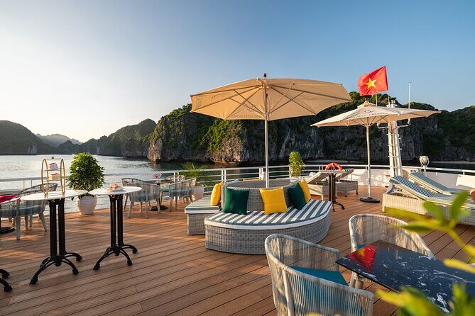 Day Tour Serenity Cruise at Lan Ha Bay from Hanoi, Hai Phong - Serenity Grandeur at Lan Ha Bay: calm scenery, modern comfort