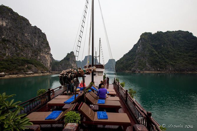 Deluxe Halong Bay 6 Hours Cruise To Visit Surprising Cave And Titop Island - Ti Top Island: Swim, Climb, or Keep It Chill