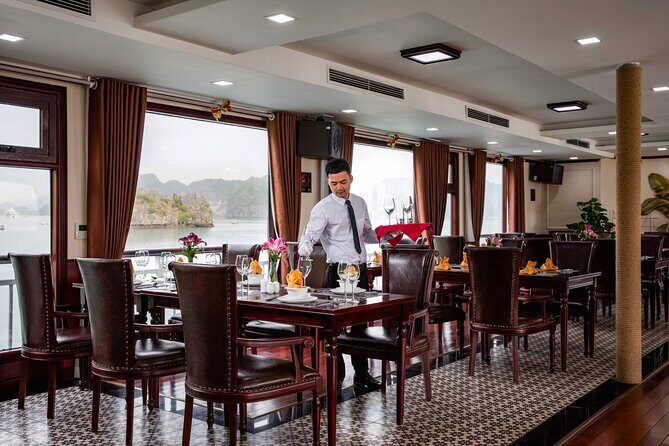 Dora Cruise - Luxury 5 Star Cruise in Halong Bay & Lan Ha Bay (2D1N) - Cabins, dining, and the comfort details you actually use