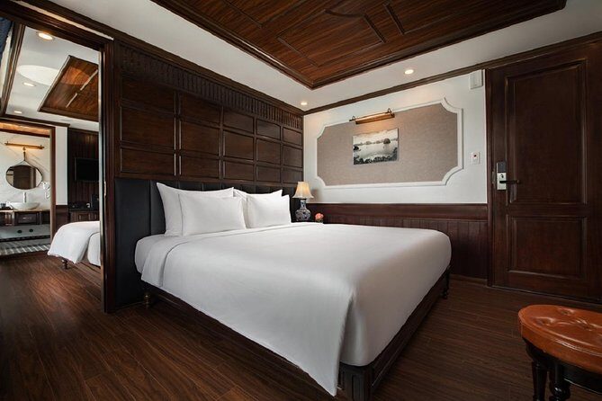 Doris Cruise 5 star cruise 2 days visiting Halong Bay Lan Ha Bay private balcony - Late night on the water: why this itinerary doesn’t feel rushed
