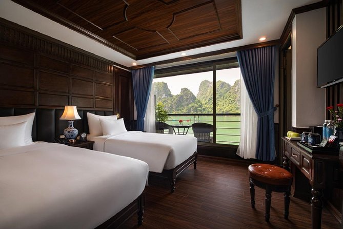 Doris Cruise 5 star cruise 3 days visiting Halong - Lan Ha Bay - Food and On-Board Life: Meals You Can Plan Around