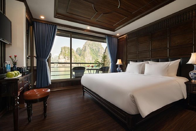 Doris Cruise 5 star cruise 3 days visiting Halong - Lan Ha Bay - Day 2 Viet Hai Village: Tai Chi, Local Rhythm, and Biking