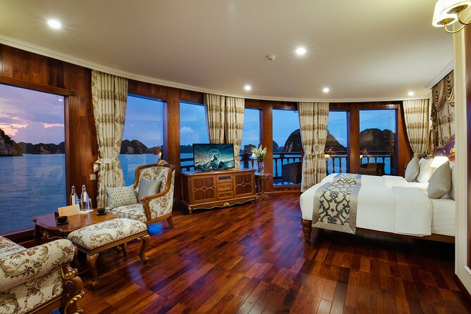 Emperor Cruises Experience 2 Days 1 Night in Halong Bay. - Day 2 in Lan Ha Bay: morning Vovinam, then breakfast and more water time