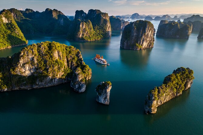 Emperor Cruises Experience 2 Days 1 Night in Halong Bay. - Your cabin on Emperor Cruises: balcony time is the real upgrade