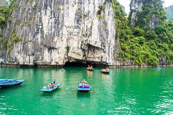 Excellent Halong Bay Day Cruise All Inclusive From Hanoi - Titop Island: beach time plus a climb for panoramic views
