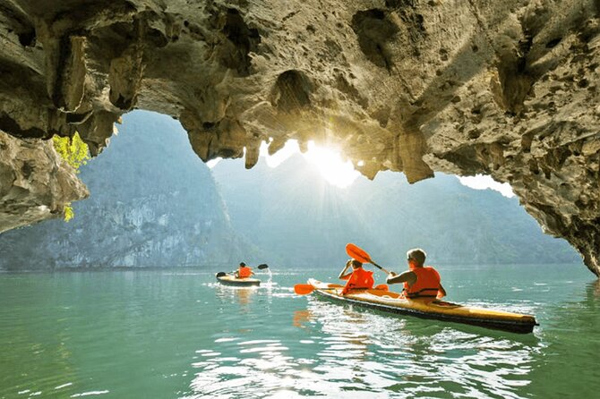 Excellent Halong Bay Day Cruise All Inclusive From Hanoi - Sung Sot Cave: the famous first cave stop