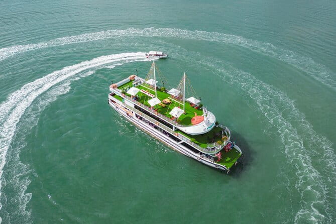 Excite Cruise Full Day Explore Halong Bay from Hanoi - Sung Sot (Surprise) Cave: Big Stalactites, Moderate Effort