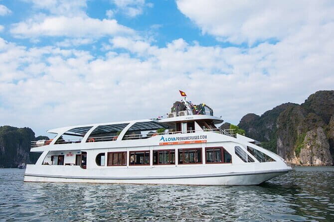 From Hanoi: 1-Day Halong 5-Star Cruises with Big & Small Groups - Ti Top (Titov) Island: swim or climb, then chill
