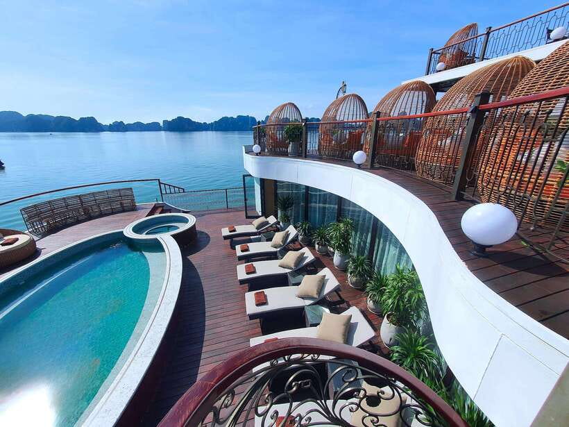 From Hanoi: 2-Day Ha Long Bay by Indochine Premium Cruise - Tuan Chau port to junior suite: getting set up in Ha Long Bay style
