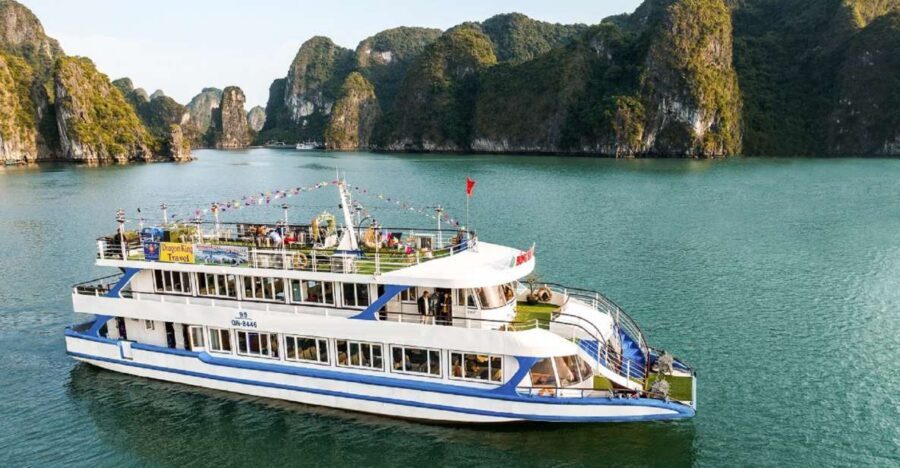 From Hanoi: 2-Day Ninh Binh Tour with Ha Long Bay Cruise - Tam Coc by sampan: the 1.5-hour “Halong Bay on land” moment