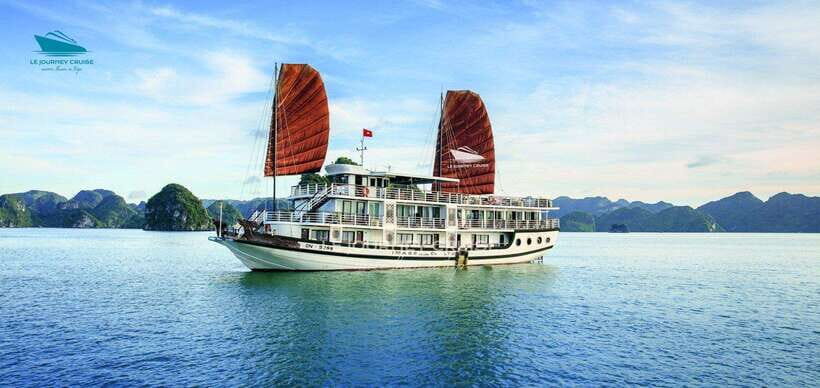From Hanoi: 3D2N Ha Long & Lan Ha Bay by Le Journey Cruise - From Hanoi To Tuan Chau: Getting on the Cruise Smoothly