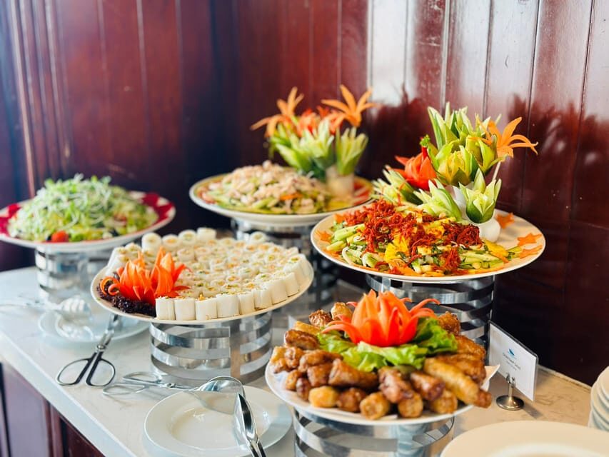 From Hanoi: 3D2N Ha Long & Lan Ha Bay by Le Journey Cruise - Food on Board: Solid Some Days, Risky Others