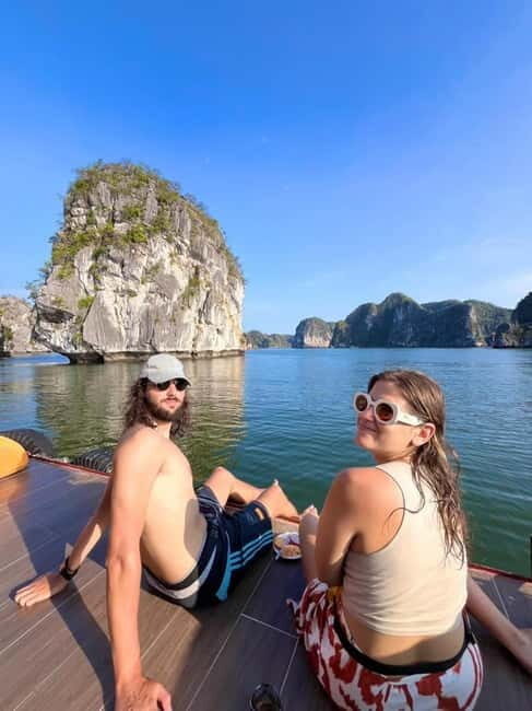 From Hanoi: Cat Ba Island and Lan Ha Bay Cruise Day Trip - Top-Deck Relaxation and the Sunset Party You Can Actually Enjoy
