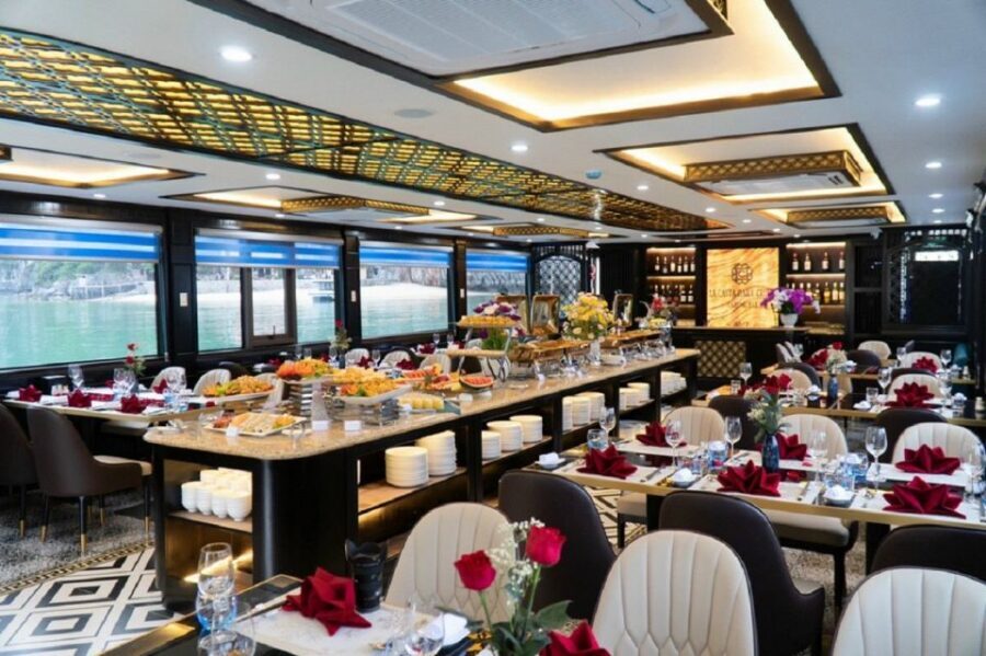 From Hanoi: Ha Long Bay Luxury Cruise Day Tour with Jacuzzi - From Hanoi to Tuan Chau: limousine transfer can be extra