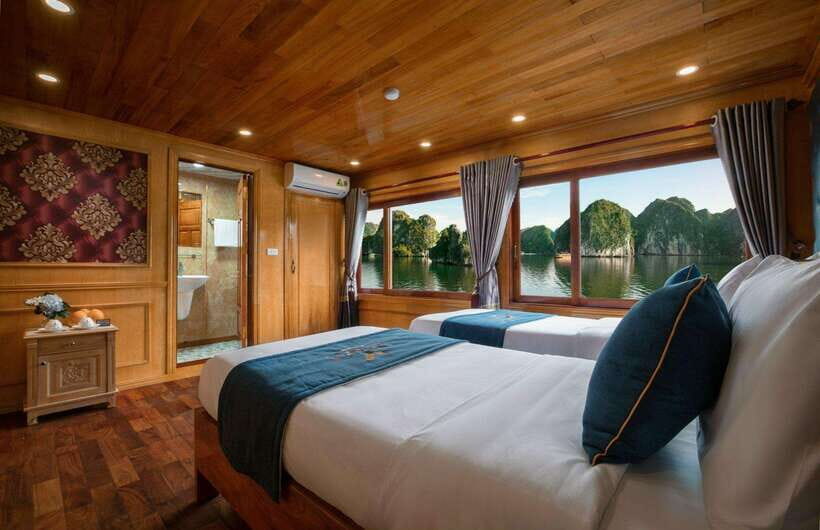 From Hanoi: Ha Long & Lan Ha Bay 2-Day Cruise with Meals - Getting from Hanoi to Cai Beo Harbor: plan for road time