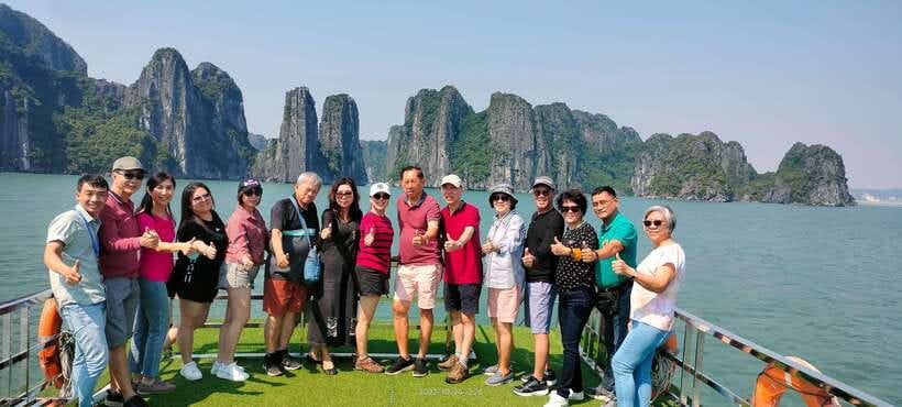 From Hanoi: Private Ha Long Bay Full-day Trip - Heaven Grotto (Thien Cung Grotto): Stalactites, Holy Animals, and Cave Steps